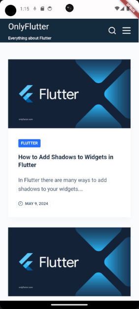 Open browser in Flutter using Flutter Webview package